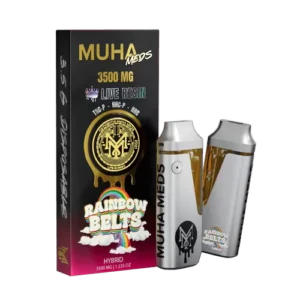 MUHA MEDS RAINBOW BELTS 3500 MG DISPOSABLE
