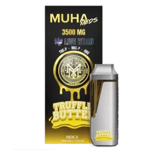 MUHA MEDS TRUFFLE BUTTER 3500 MG DISPOSABLE